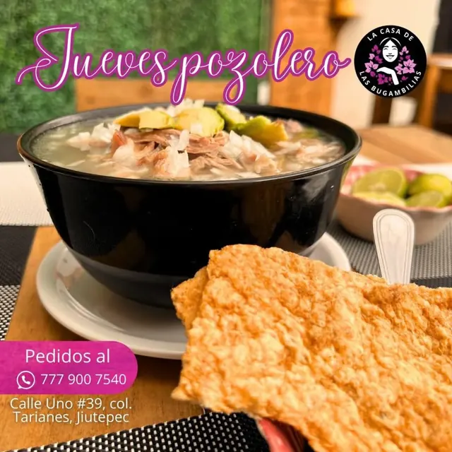 Foto 1 del restaurante La Casa de las Bugambilias